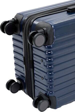 Замок для валізи TSA, набір валіз, дорожній набір, валіза з жорстким корпусом (темно-синій, великий кофр)