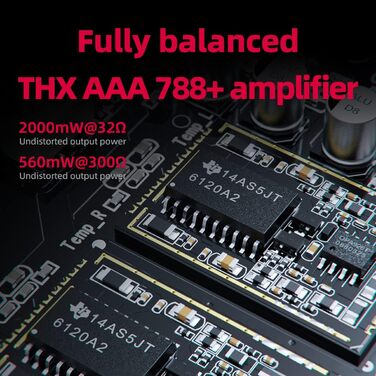 FiiO K7 - Портативний Hi-Fi ЦАП та підсилювач навушників з балансним виходом, AK4493S, XMOS XU208, USB/оптичний/коаксіальний вхід, 6.35 мм/4.4 мм вихід, чорний