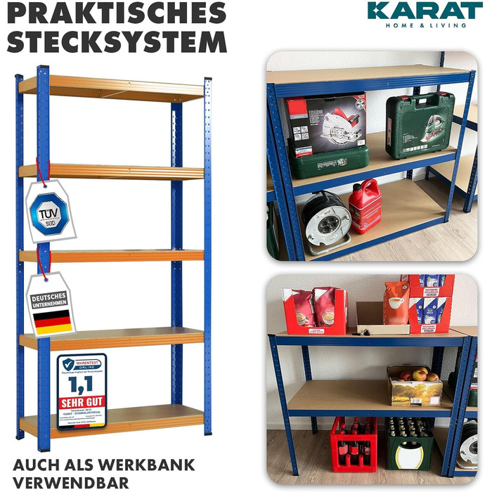 KARAT TitanRack Big Heavy-Duty Shelving Unit