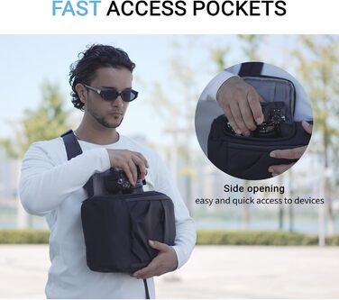 Водонепроникна сумка-переноска для фотографа з швидким доступом, з підставкою для штатива, для DSLR камер