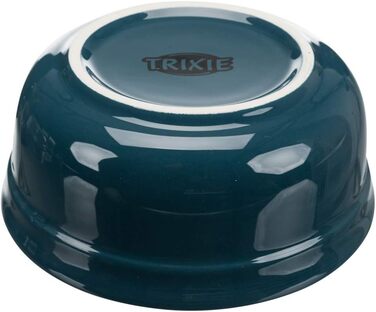 Миска для собак TRIXIE Eat on Feet, Petrolblau/Hellblau/Grau/Hellgrau, 2 × 1.6 L, ø20 см