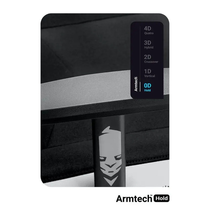 Ігрове крісло Diablo Chairs X-Gamer 2.0, тканина, чорне