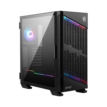 Корпус для комп'ютера MSI MPG Velox 100P Airflow ARGB Midi Tower ATX з вікном