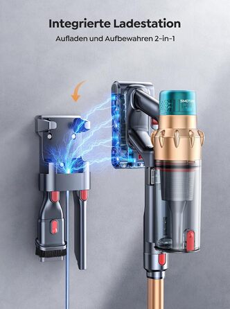 Cordless Vacuum Cleaner 45000Pa/550W/60Mins, Stand-Alone and Self-Charging Vacuum Cleaner, 4-in-1 Cordless Vacuum with Auto Mode & Anti-Tangle for Pet Hair, Carpet, and Hard Floors