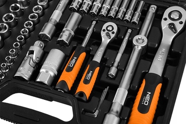 Набір торцевих ключів NEO TOOLS, 110 предметів, 1/2