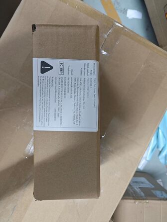 Скляна ваза 22,9 см блакитно-зелена, ручної роботи, сучасний дизайн, для квітів та декору, ідеально для дому та офісу