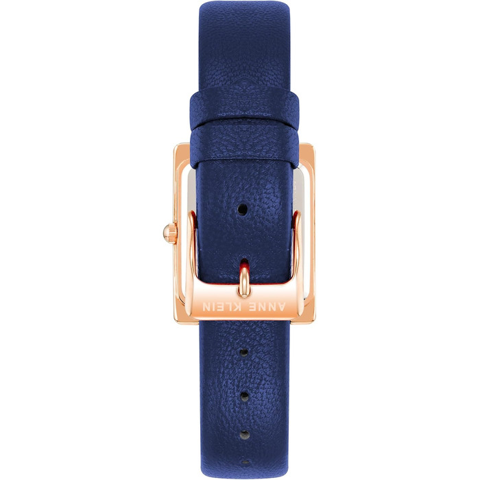 Жіночий шкіряний годинник Anne Klein синього кольору