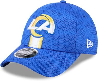 Кепка New Era NFL Sideline 2024 з логотипом команди Los Angeles Rams, регульована, 9Forty, бейсболка, American Football, AFC NFC Snapback