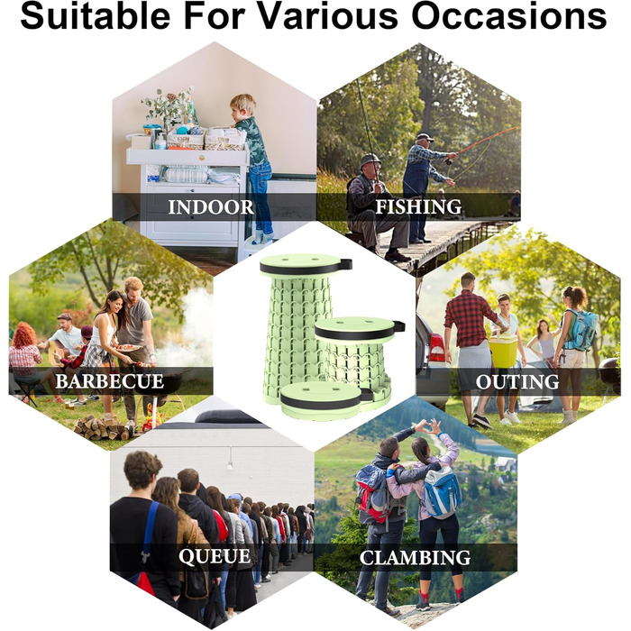 Складний туристичний стільчик-трансформер з карабіном, 280 кг, 26x26x46 см