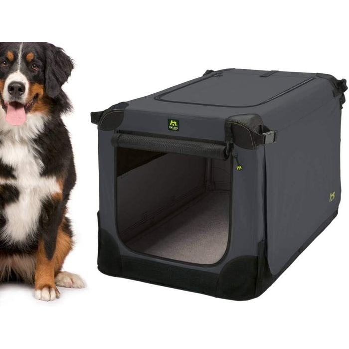 Кіньйон для собак Maelson Soft Kennel - Антрацит, 62 x 41 x 41 см