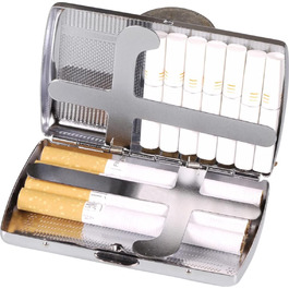 Металеве етажерка для сигарет та стіків з металевою перехресною фіксацією - різні декор