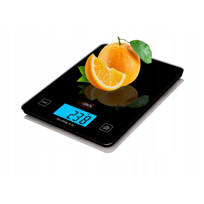 Кухонні ваги TECH-MED HW-FIT021, чорні, до 5 кг