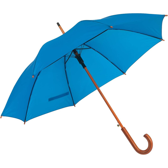 Зонт автоматичний з дерев'яною ручкою, 103 см, Notrash2003 (Темно-зелений, Королівський синій)