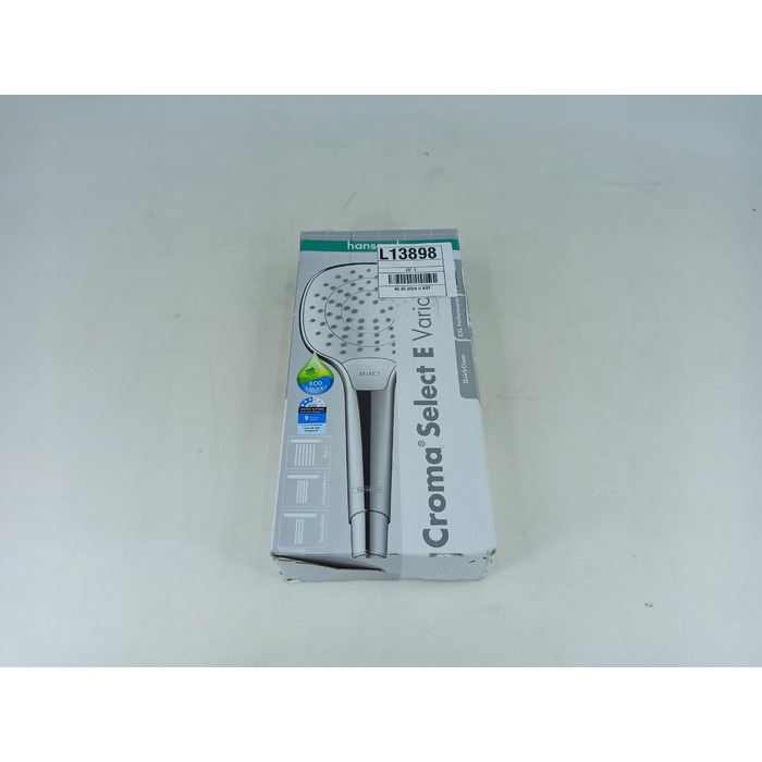 Душова лійка Hansgrohe Select, срібляста, прямокутна, 1-функціональна