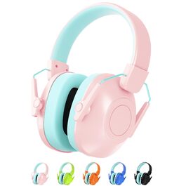 Навушники для захисту від шуму для дітей, рожеві: ідеально для дітей з аутизмом та для концертів