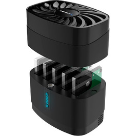 Док-станція Sabrent для жорстких дисків 2.5'/3.5' з USB-C, 5Gbps, 2 слоти SATA SSD/HDD, підтримка клонування дисків