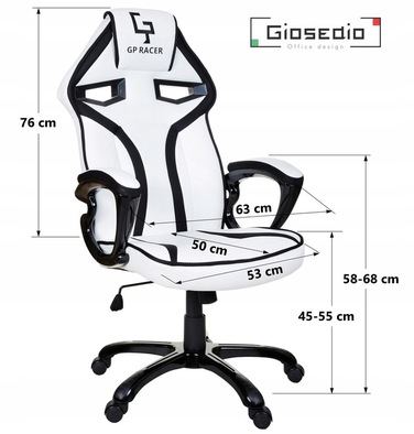Ігрове крісло GIOSEDIO GPR, зелене