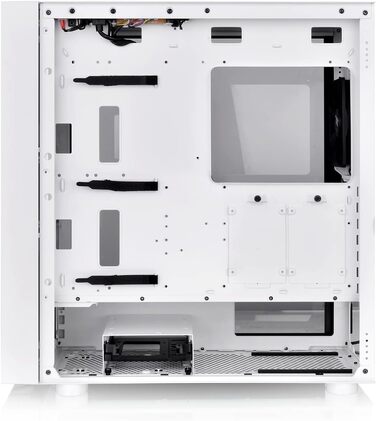 Корпус Thermaltake TG RGB ATX з темперованим склом | 120мм вентилятор | Чорний (H570 ARGB, Snow)