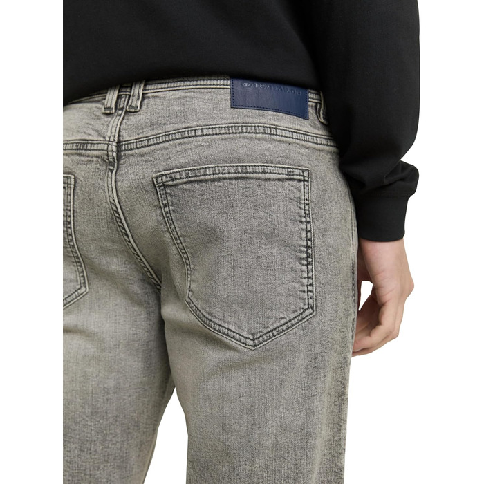 Джинси чоловічі Tom Tailor TTMARVIN Straight (38W/34L, світло-сірий денім з еластаном)