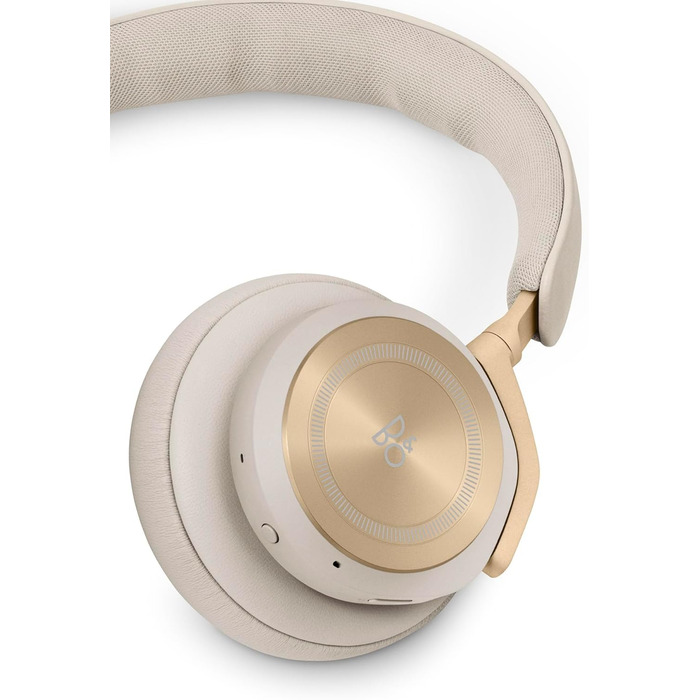 Bang & Olufsen Beoplay HX – Бездротові навушники Bluetooth з шумозаглушенням, до 40 годин роботи, 6 мікрофонів, золотий колір
