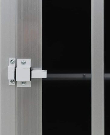 Транспортна переноска для собак у машину, клітка-переноска для собак, переноска для собак у машину з однією дверцятами з алюмінію та MDF, 54 x 69 x 50 см (Ш x Г x В), срібна