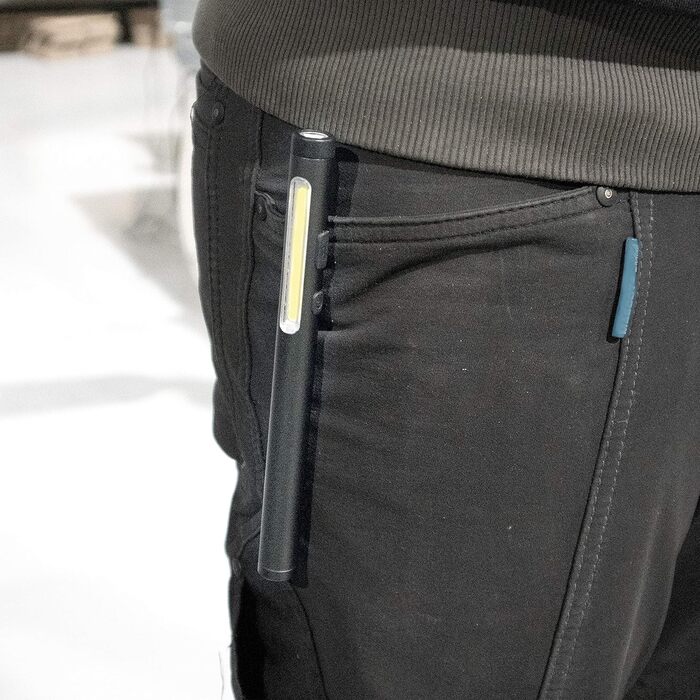 LED-ручка-ліхтар WORK PEN 200 R 20-200 лм Li-Ion SCA NGRIP, різнокольорова