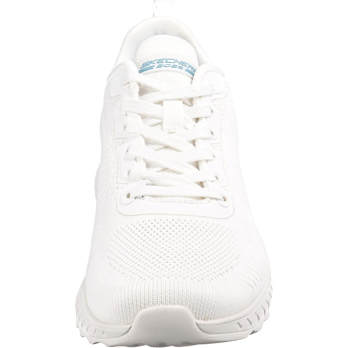 Жіночі кросівки Skechers Bobs Squad Chaos Face Off, білі, розмір 38.5 EU, Engineered Knit
