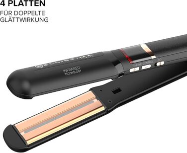 Випрямляч для волосся Bellissima Imetec Creativity Infrared з іонізацією та керамічним покриттям