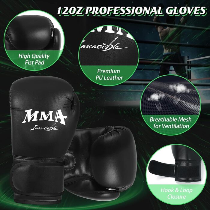 Надувний боксерський мішок для дорослих, стоячий боксерський мішок, самостійний мішок для кікбоксингу, обладнання для тренувань MMA, Муай Тай, фітнесу (стиль Power Punch A)