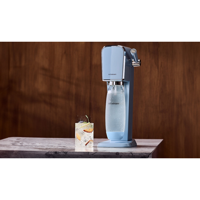 Сифонізатор для води SodaStream Art, синій, 1 пляшка у комплекті