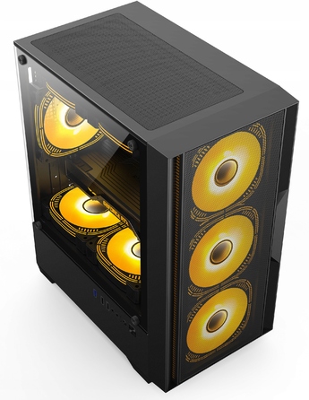 Ігровий корпус для ПК Cased USB 3.0 Mesh з загартованим склом та нижнім розташуванням БЖ