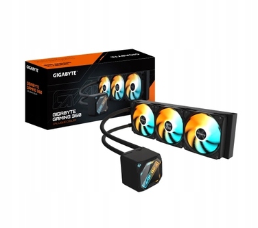 Рідинне охолодження процесора Gigabyte Gaming 360, чорне, 120мм, 4-pin