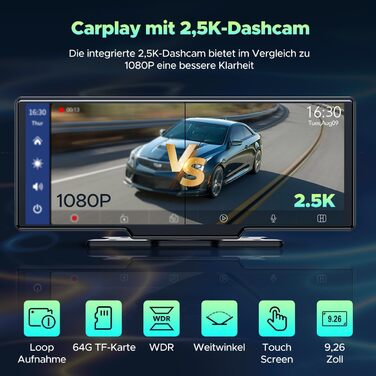 Портативне автомобільне радіо LAMTTO 9,26