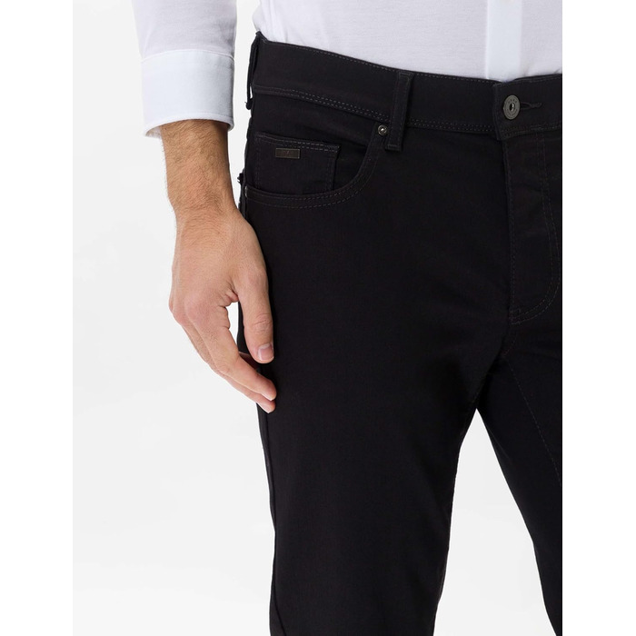 Чоловічі джинси BRAX Cadiz Straight Fit (46, Perma Black) - класичні п'ятикішенні джинси