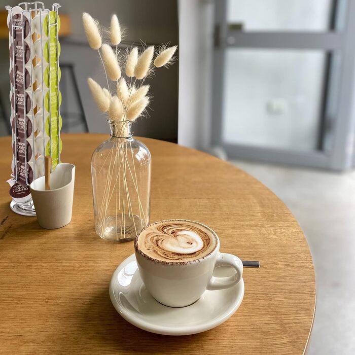 Тримач для капсул кави Exzact, сумісний з Dolce Gusto (32 капсули) - органайзер для капсул кави Dolce Gusto, диспенсер/стійка/тримач, поворотний на 360°, антиковзкий