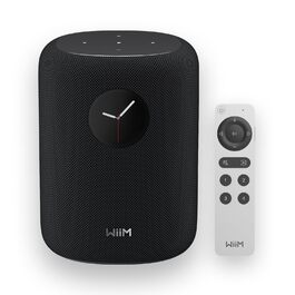 WiiM Sound Smart Speaker: Бездротова колонка Hi-Res 24bit/192kHz, Wi-Fi 6E, Bluetooth 5.3, Чорний