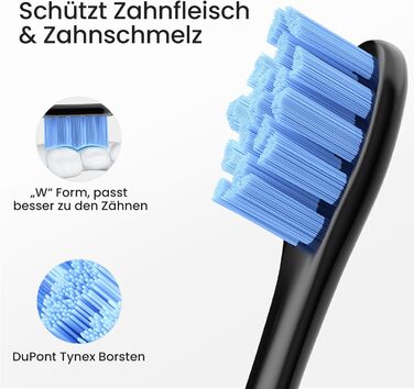 Oclean Find Duo Set: Електрична зубна щітка 2 шт. з 5 режимами, акумулятор 180 днів, IPX7, рожевий & блакитний