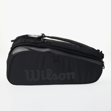 Сумка для тенісу Wilson Super Tour Pro Staff на 9 ракет, чорна