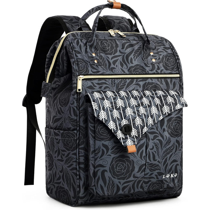 Рюкзак Lekesky для жінок: шкільний, для ноутбука 15.6