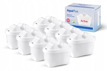 Смінні фільтрувальні картриджі для глека AquaPlus Active, 10 шт.