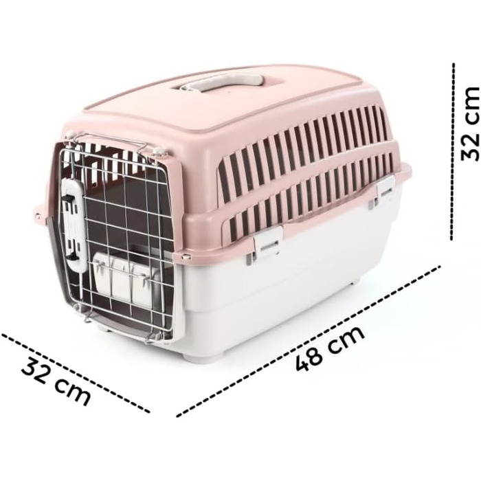Транспортний бокс для перевезення тварин IATA (S) – для собак та котів