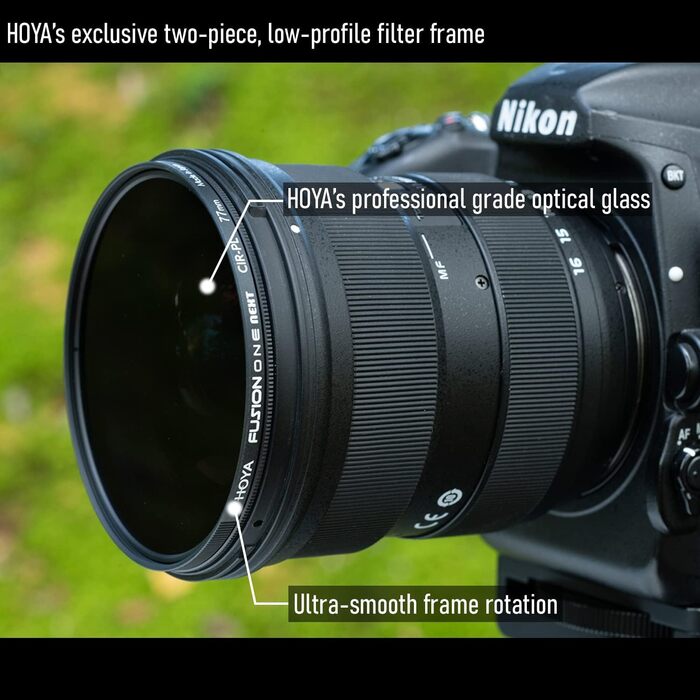 Фільтр Hoya Fusion ONE Next (58mm, CIR-PL) - поляризаційний фільтр для об'єктивів 58 мм