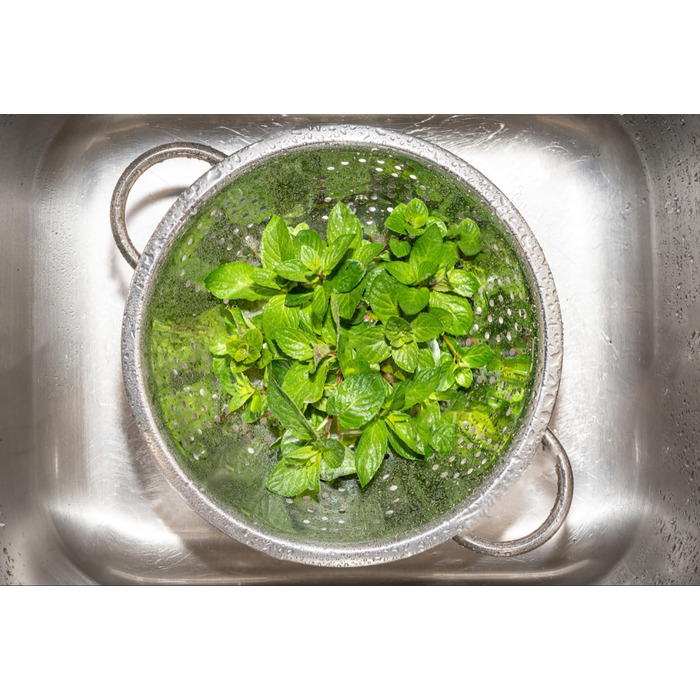 Ніж сито для макаронів Menax - нержавіюча сталь, кухонне сито, 18/24 см