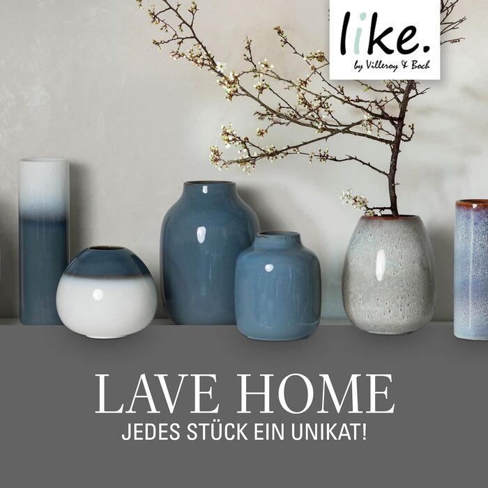 Ваза Lave Home Shoulder від Villeroy & Boch, 12,5x12,5x15,5 см, Бежевий