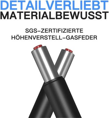 Ергономічне крісло для офісу, крісло для робочого столу з регульованими підлокітниками, 3D-підголівник та 3D-підтримка попереку, офісне крісло з функцією гойдання та нахилу (біле та чорне) (Чорний - оновлення)
