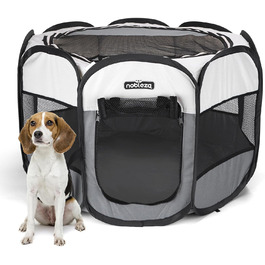 Клітка-забігальня для цуценят Nobleza: складана клітка для собак, кроликів, котів (92x92x58 см)