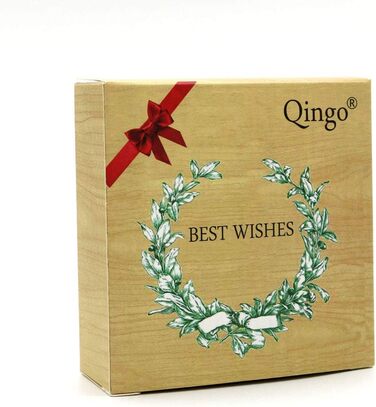 Набір флакон-термос Qingo з браслетом та перснями, 100 мл, нержавіюча сталь, чорний з кришкою зі стразами