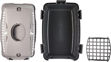 Транспортний бокс Trixie Capri 1, XS (32x31x48 см), темно-сірий/світло-сірий