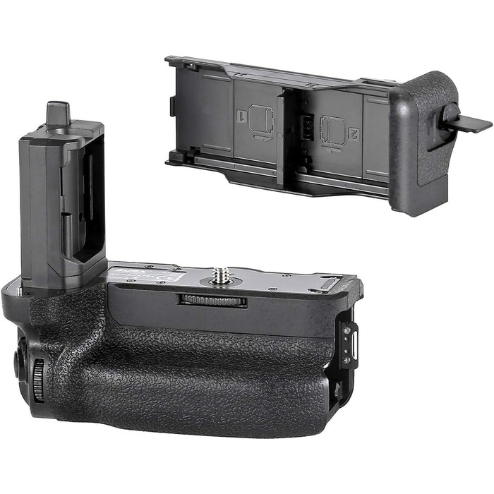 Грип для камери Sony Alpha (A7RIV, A7SIII, A7IV, A9II) з подвійним акумулятором, подібний до VG-C4EM, чорний