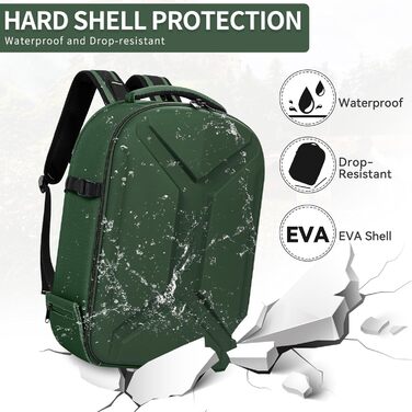 Армійський рюкзак для фотокамери з відділенням для ноутбука 15.6